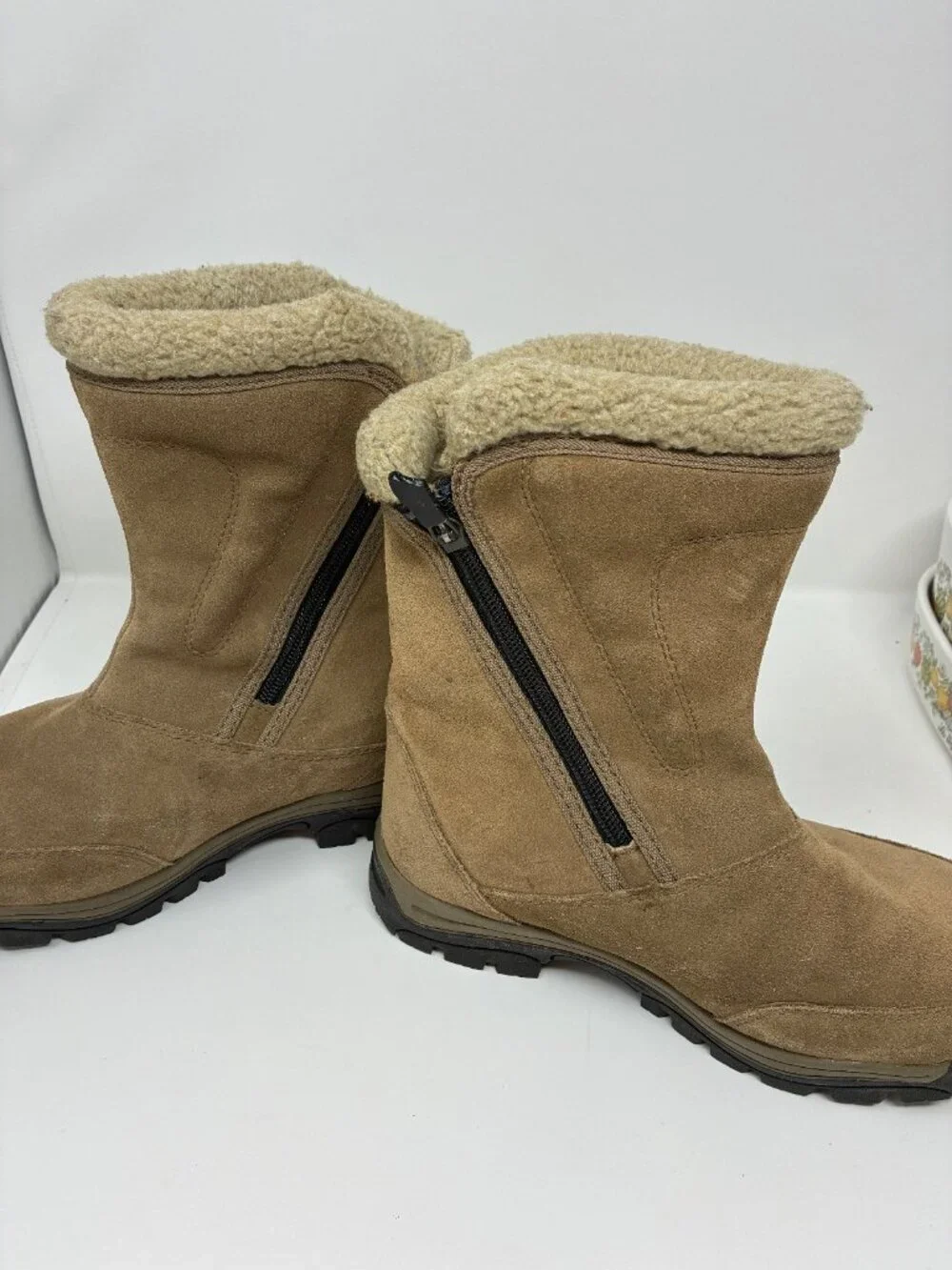 Sorel Waterfall Womens Boots 6.5 Brown Suede Waterproof Thinsulate Winter Snow